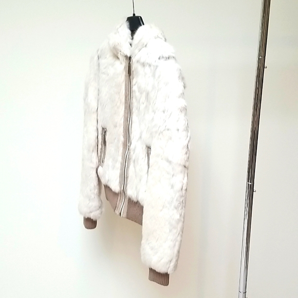 Rabbit Fur Jacket - Picture 3 of 10
